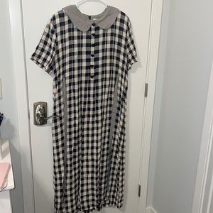 Vintage Gingham Dress